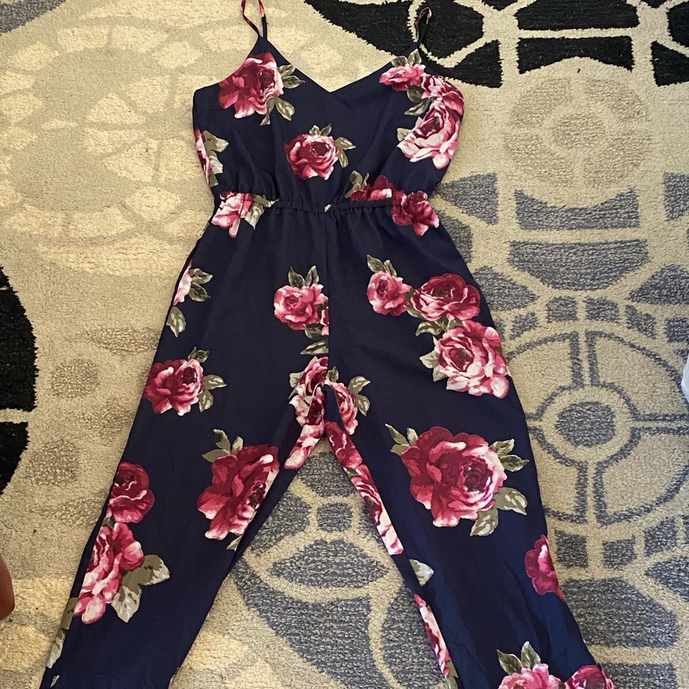 Floral jumpsuit